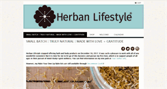 Desktop Screenshot of herbanlifestyle.com